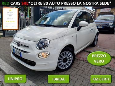 500 LOUNGE 1.0 HYBRID*PREZZO VERO* UNIPRO - KM CERTI
