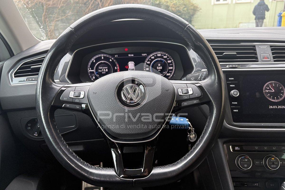 VOLKSWAGEN Tiguan 2.0 TDI 190 CV SCR DSG 4MOTION Advanced BMT