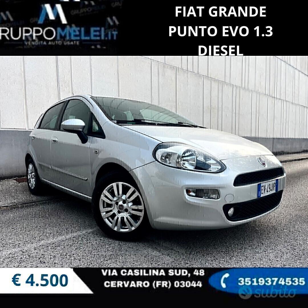 Fiat Punto 1.3 MJT II S&S 95 CV 5 porte Lounge