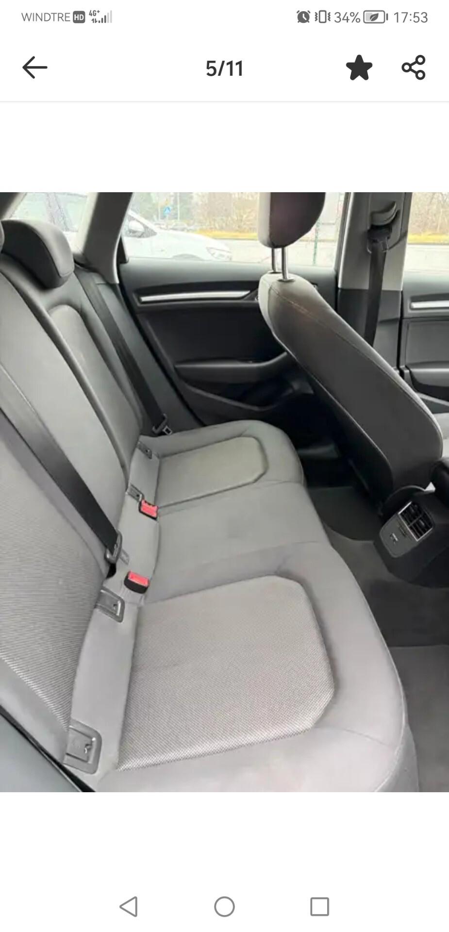 Audi A3 35TFSI 150CV 2019 - Garanzia 12 Mesi