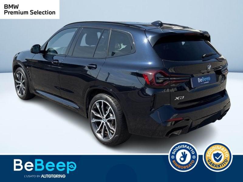 BMW X3 XDRIVE20D MHEV 48V MSPORT AUTO