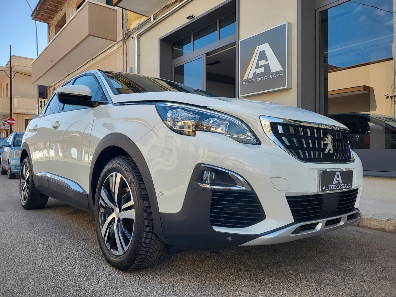 Peugeot 3008 Blue Hdi 130 Cv Allure Cerchi 18 Sensore Angolo Cieco...