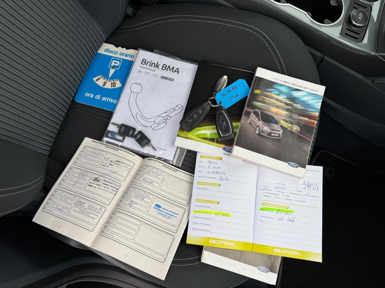 Ford C-Max 1.6 TDCi 115CV Titanium GANCIO TRAINO NEOPATENTATI