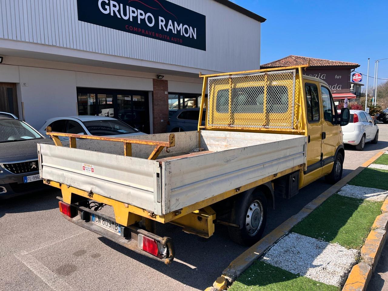 Renault master doppia gabina 7 posti Cassonato