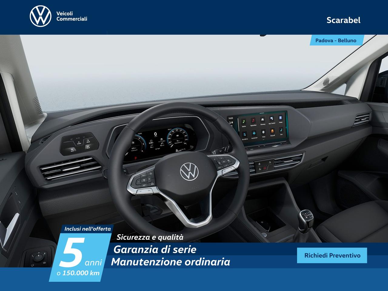 Volkswagen Caddy 2.0 tdi 122cv 4motion life