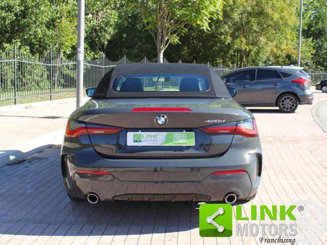 BMW 420 d 48V Cabrio MSport / Garanzia BMW