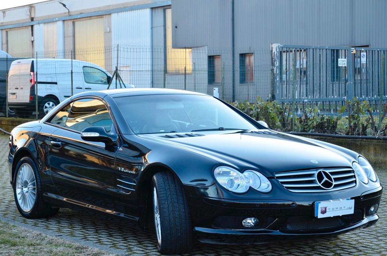 MERCEDES-BENZ SL 55 AMG 500cv, ISCRITTA ASI, PERFETTA, UFF ITALIANA, SERVICE MERCEDES, PERMUTE