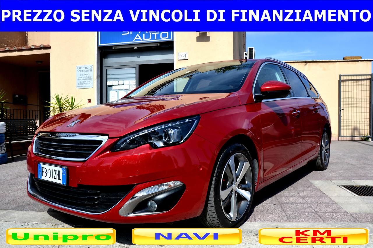 Peugeot 308 2.0 HDI 150CV SW ALLURE AUTOM. **PREZZ VERO**EURO6