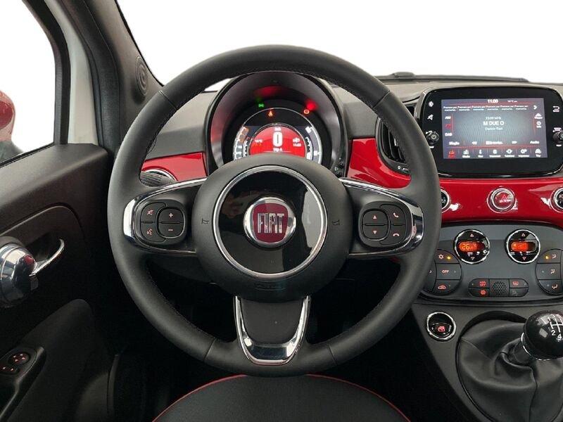FIAT 500 III 2015 1.0 hybrid (Red) 70cv