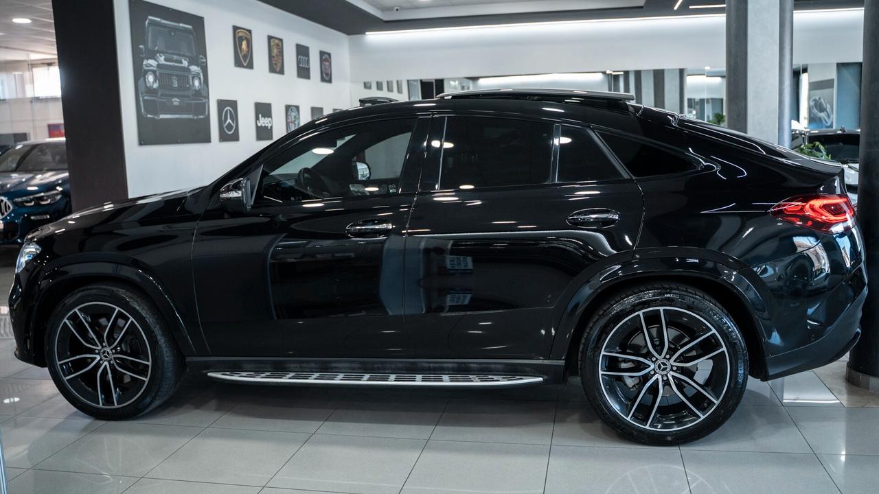 Mercedes-benz GLE 400 D COUPE 4MATIC PREMIUM PLUS AMG TETTO PACK LUCI BURMESTER MULTIBEAM HEAD UP DISPLAY FULL OPTIONAL