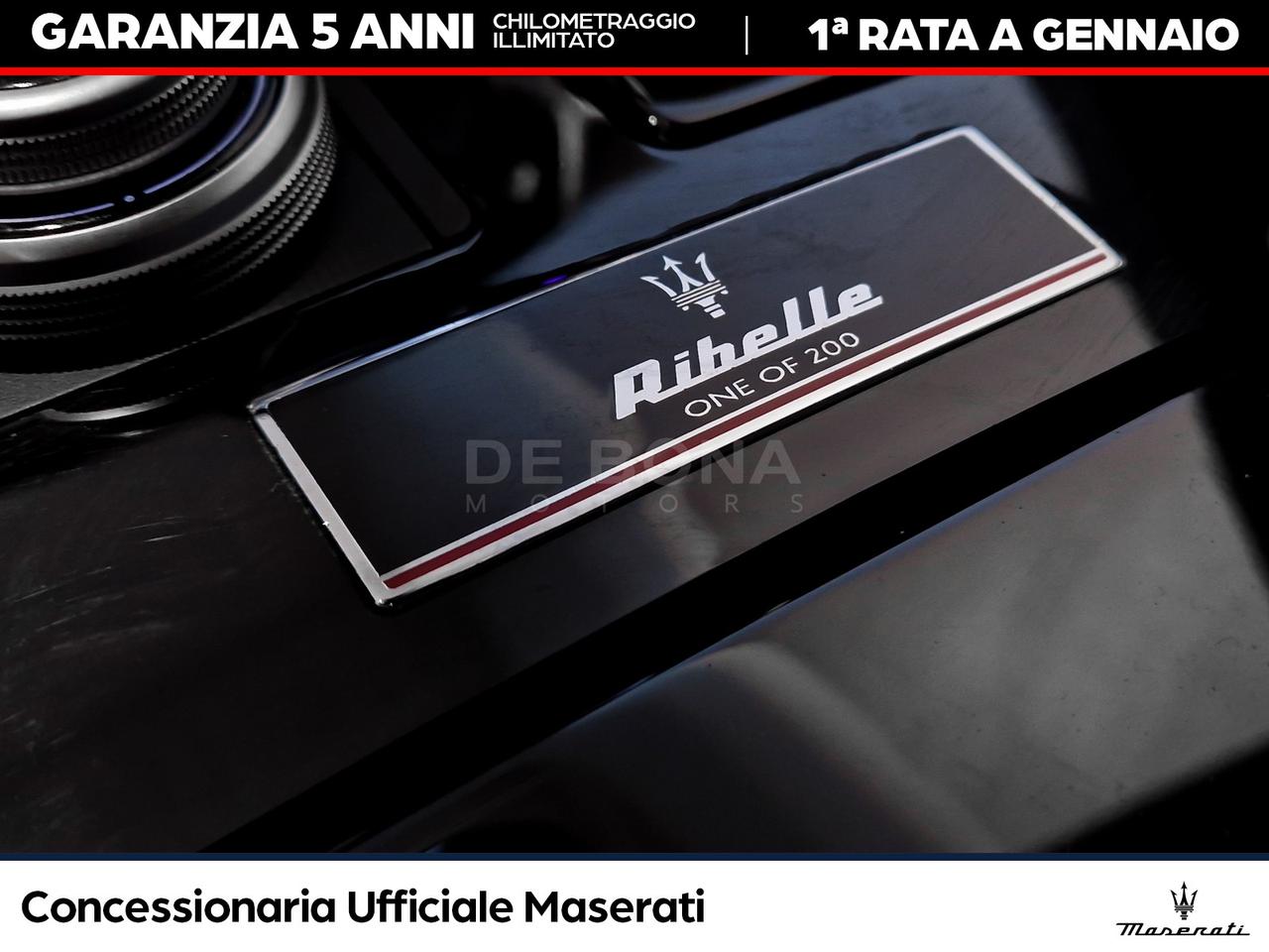 Maserati Ghibli 3.0 v6 ds ribelle black 275cv auto