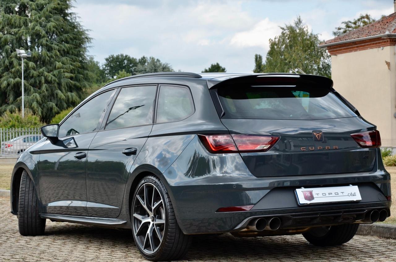 SEAT LEON ST 2.0 TSI CUPRA R 4DRIVE 300cv DSG, UFF ITALIANA, SERVICE UFF SEAT, EURO 6D, SCARICO, FARI LED, PADDLE, NAVI, PERMUTE