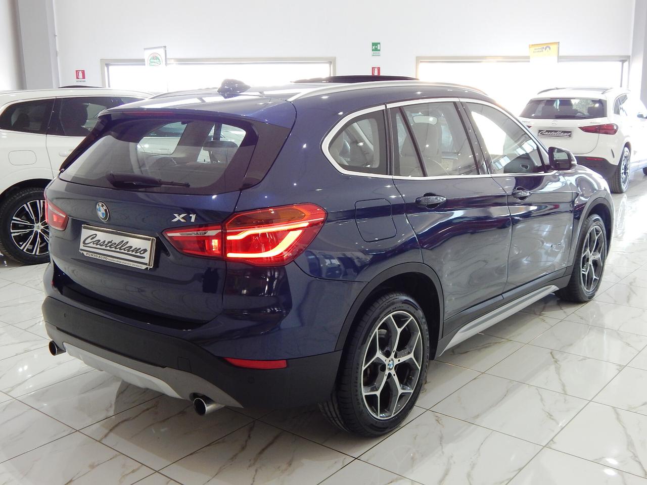 BMW X1 xdrive20d xLine Aut. TETTO-NAVI-PELLE-PARK-XENON