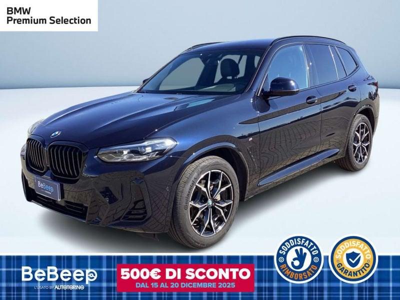 BMW X3 XDRIVE20D MHEV 48V MSPORT AUTO