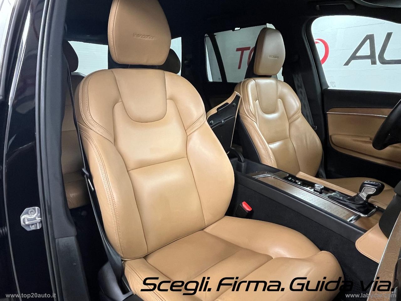 VOLVO XC90 D5 AWD Geartronic Inscription|TOTAL BLACK|PELLE TOTALE