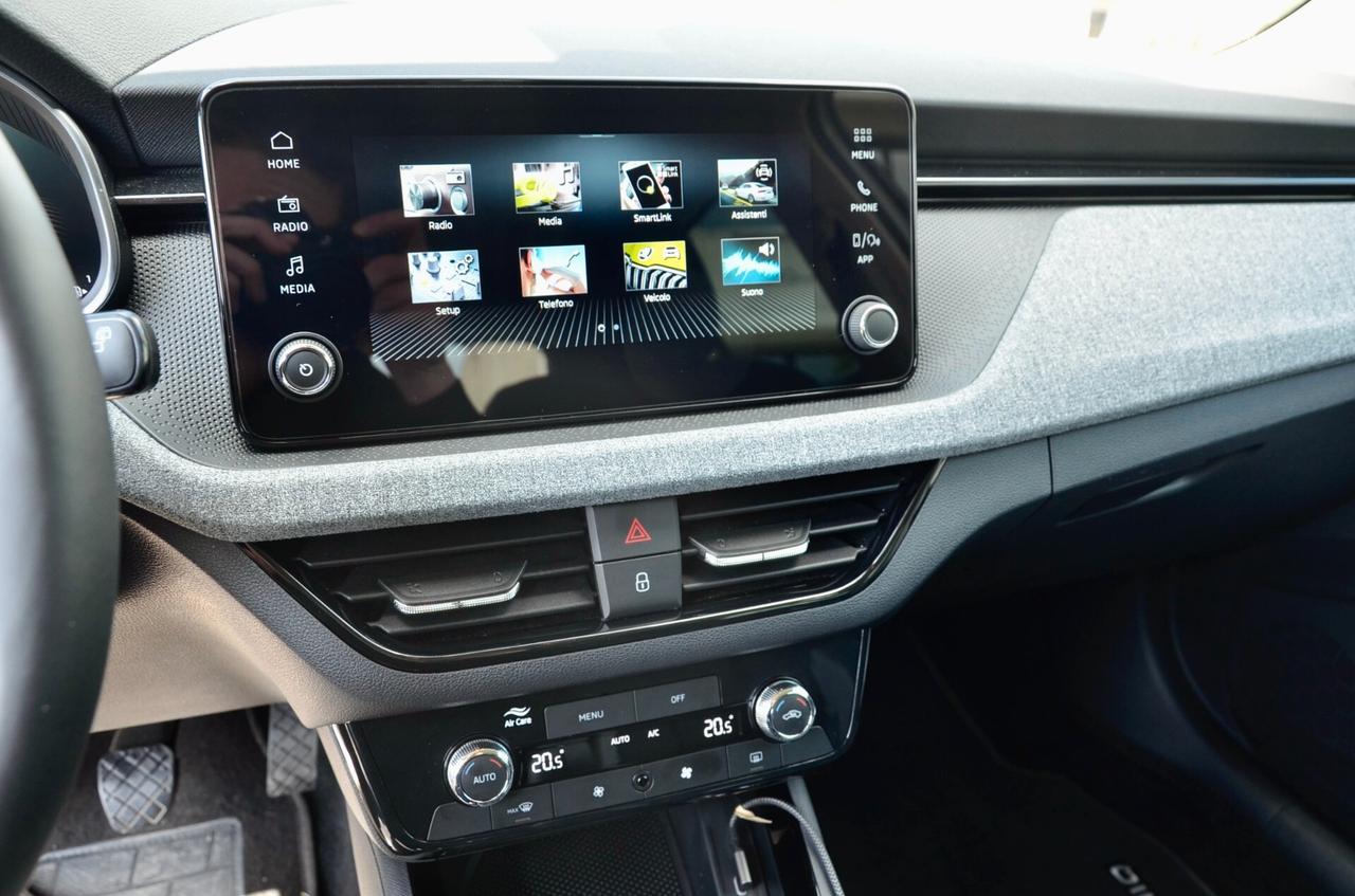 SKODA KAMIQ 1.0 TSI 130 EDITION 116cv, GARANZIA SKODA 7/27, UNICOPR, EURO 6E, FARI LED, RETROCAMERA, PERMUTE