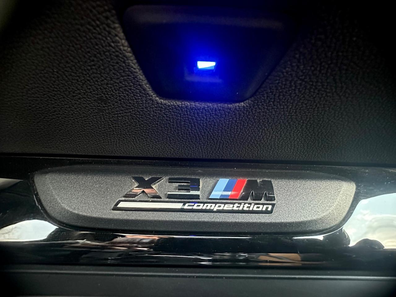 Bmw X3 M Competition Premium Selection Individual Series H/K Safety Permute Rate Garanzia