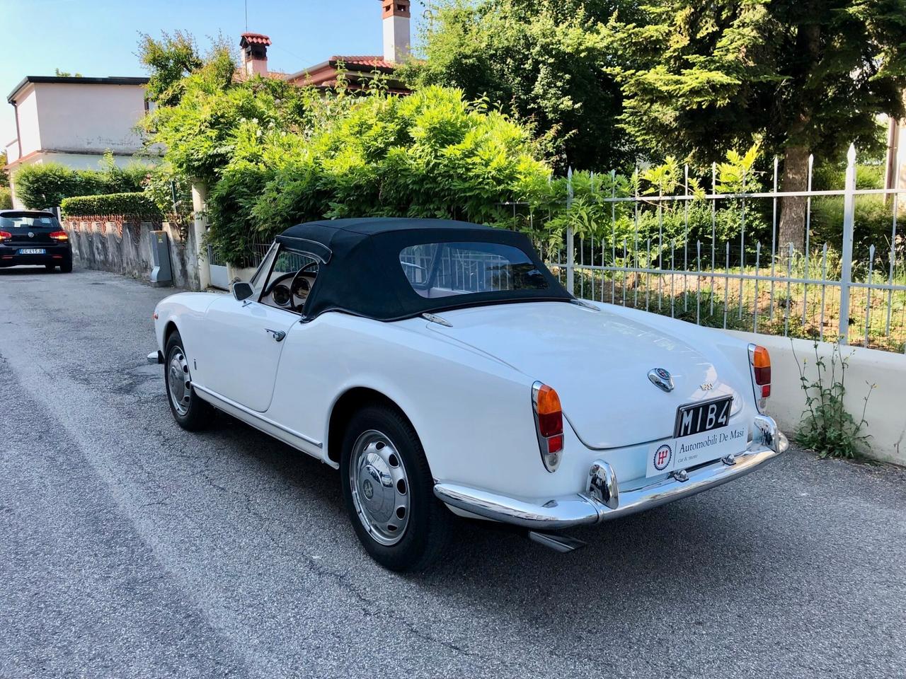 Alfa Romeo Spider 1600 RESTAURO TOTALE ISCRITTA ASI