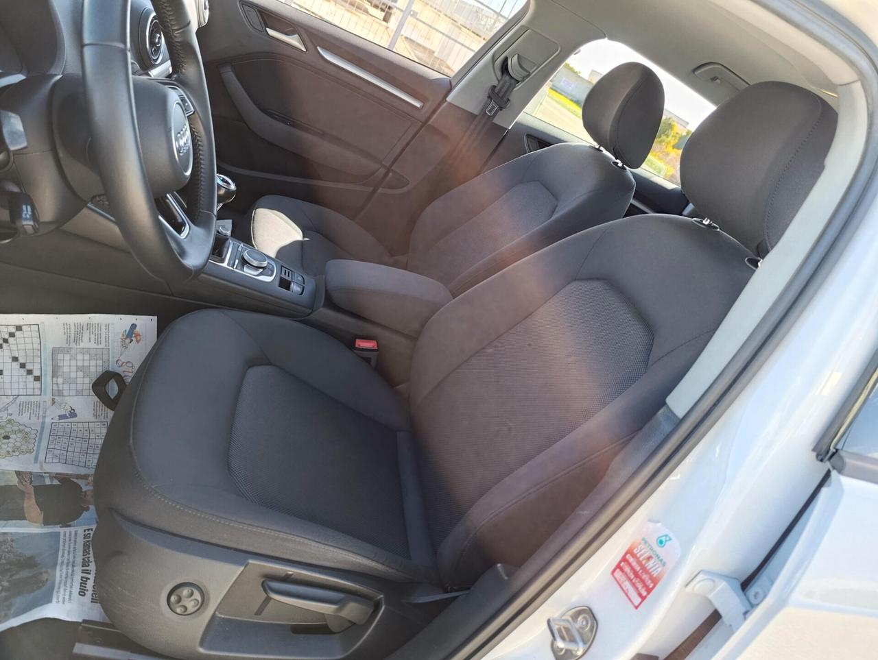 AUDI A3 1.6 TDI 116 CV Design KM 90.000 LED/NAV/SEDILI RISCALDATI