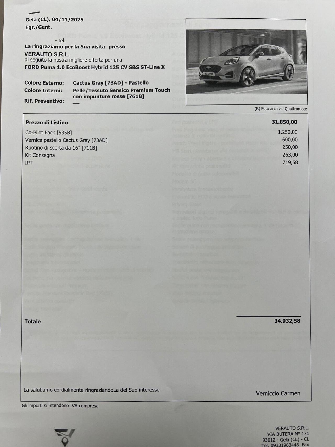 Ford Puma 1.0 1.0 h S&S ST-Line X SUPER OFFERTA T-STOCK