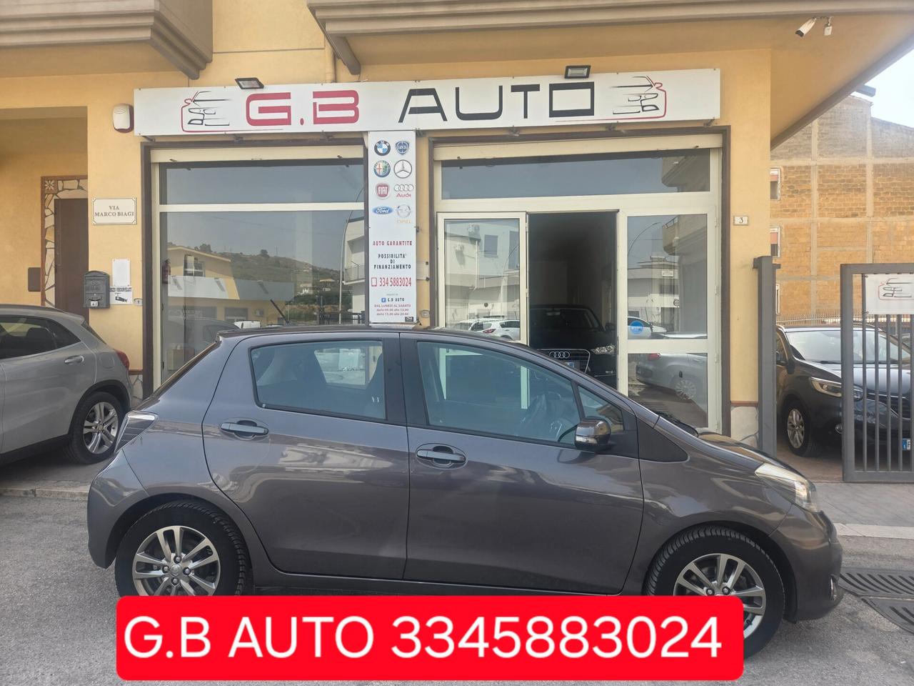 TOYOTA YARIS ANNO 2014 1.0 BENZINA 70 CV KM 90000 CERTIF