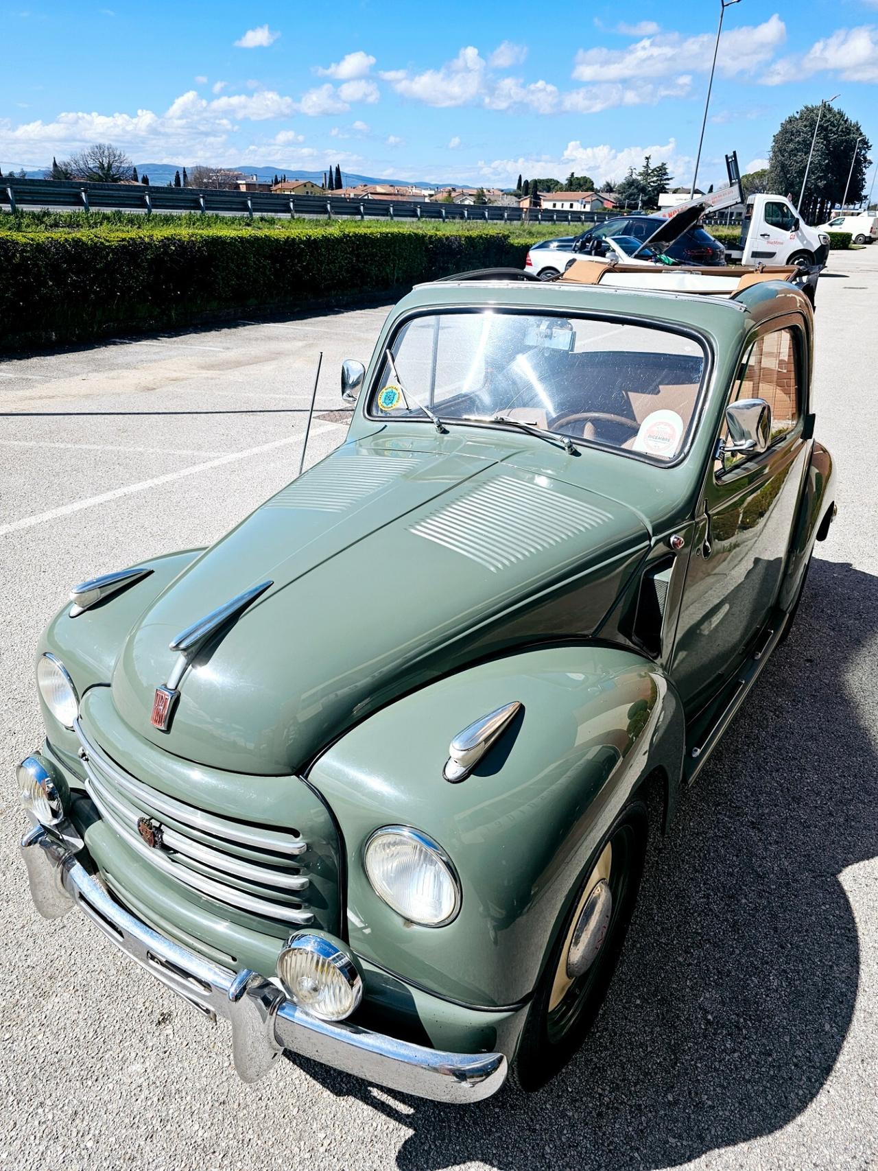 Fiat Topolino Fiat topolino 500 c Targa Asi