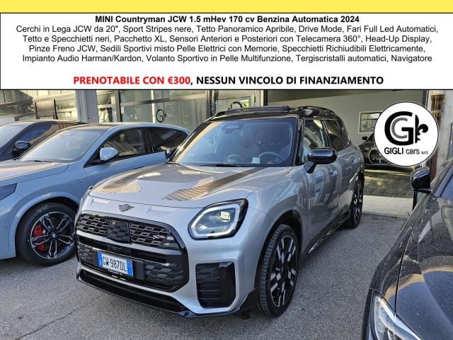 Mini Countryman Mhev JCW Camera 360° Harman kardon Led