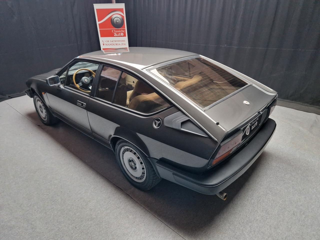 Alfa Romeo Alfetta GTV 6 2.5i ARIA CONDIZ. certif. ASI C.R.S.