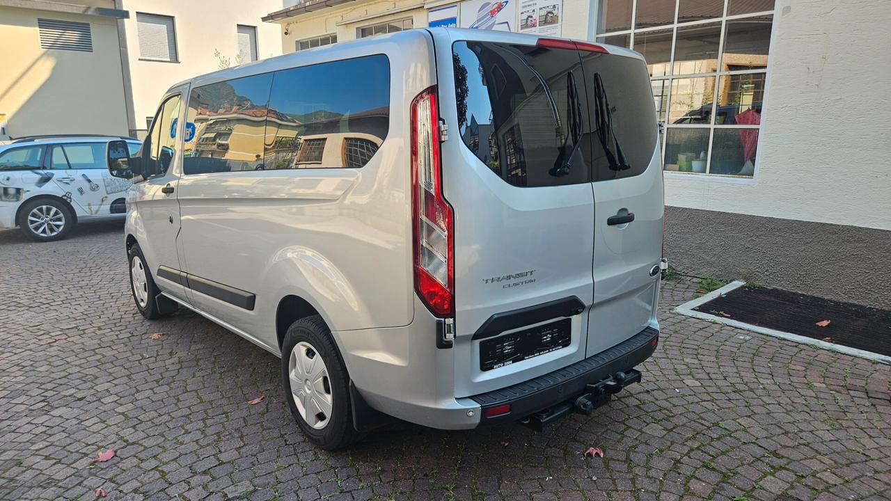 Ford Transit Custom 320 2.0 TDCI 130 CV 8 POSTI - DOPPIO CLIMA-GANCIO