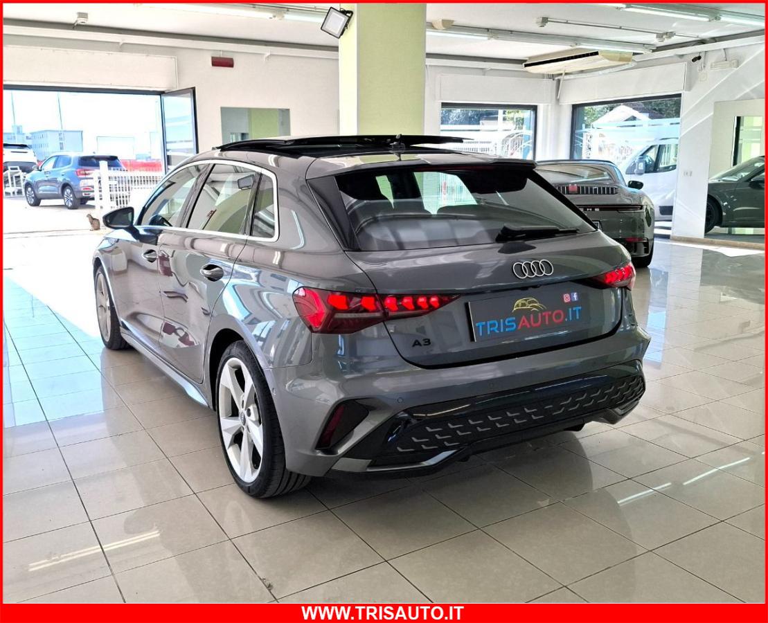 AUDI A3 SPB 35 2.0 Tdi S-tronic S-line Edition (TETTO PANORAMICO+MATRIX)