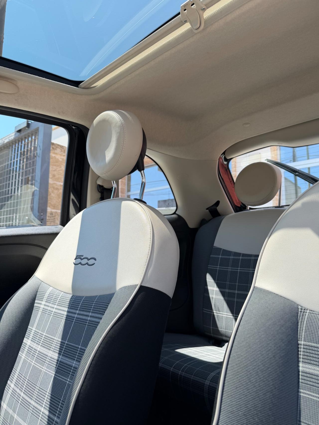 Fiat 500 1.2 69 cv Lounge-2019/GPL/LED/PANO