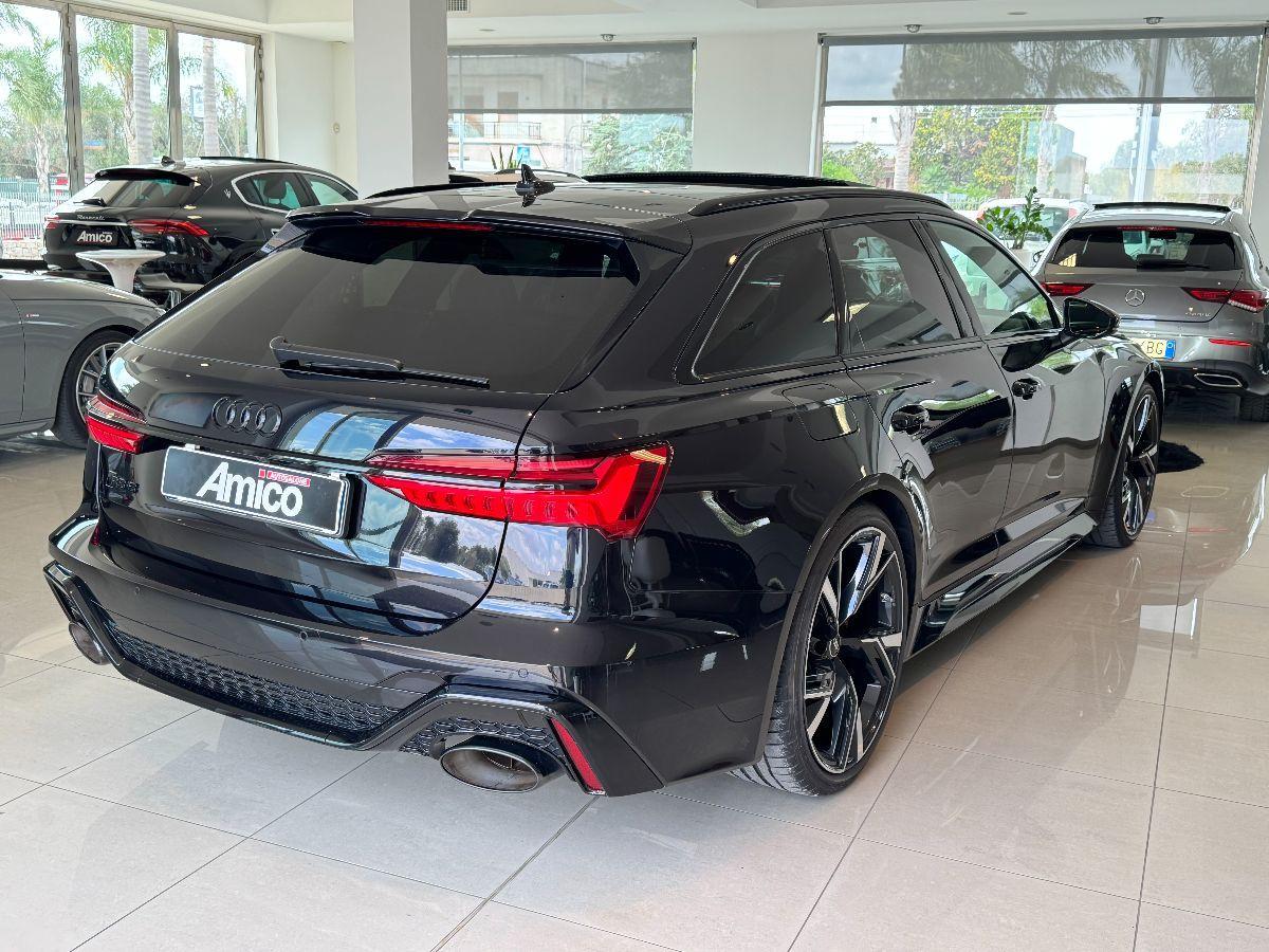 AUDI RS6 4.0 MHEV 600CV Identity Black Tetto Panorama