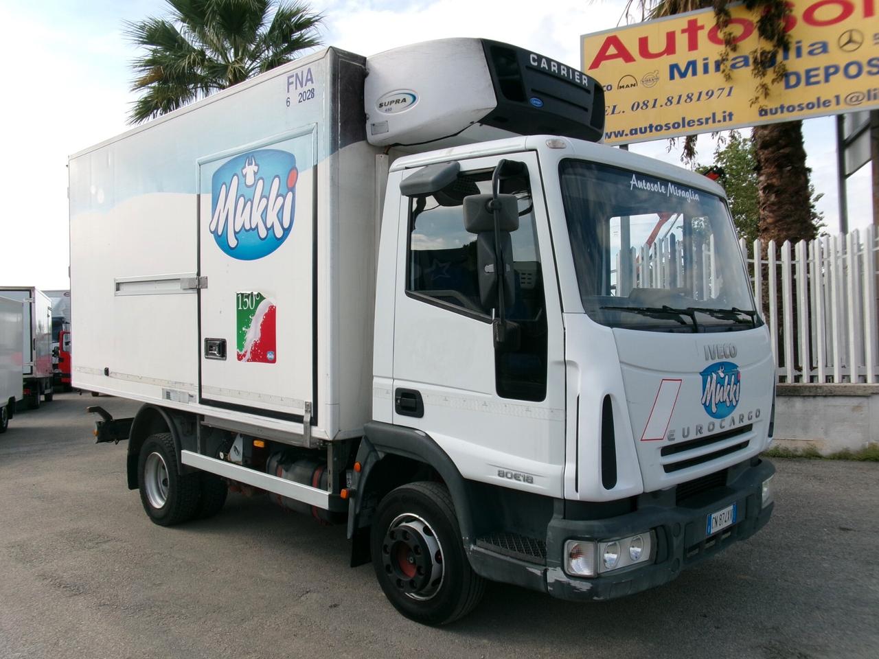 Iveco EUROCARGO 80/18 6 CILINDRI PASSO 3105 FRIGO ATP FNA 06/2028 8 PEDANE
