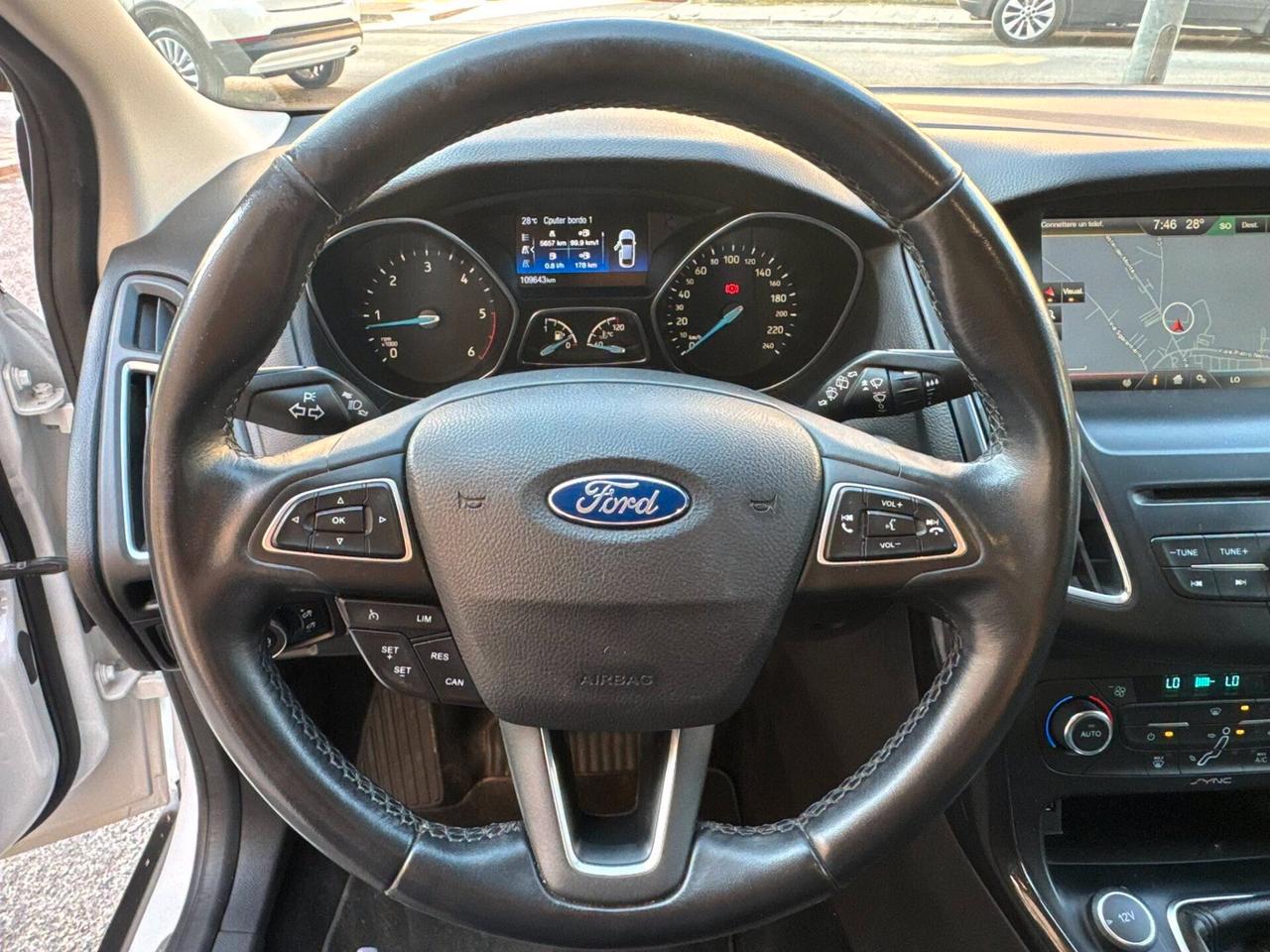 FORD FOCUS BERLINA 1.5 TDCI 120 CV. E6 TITANIUM KM 109.000 PERFETTA