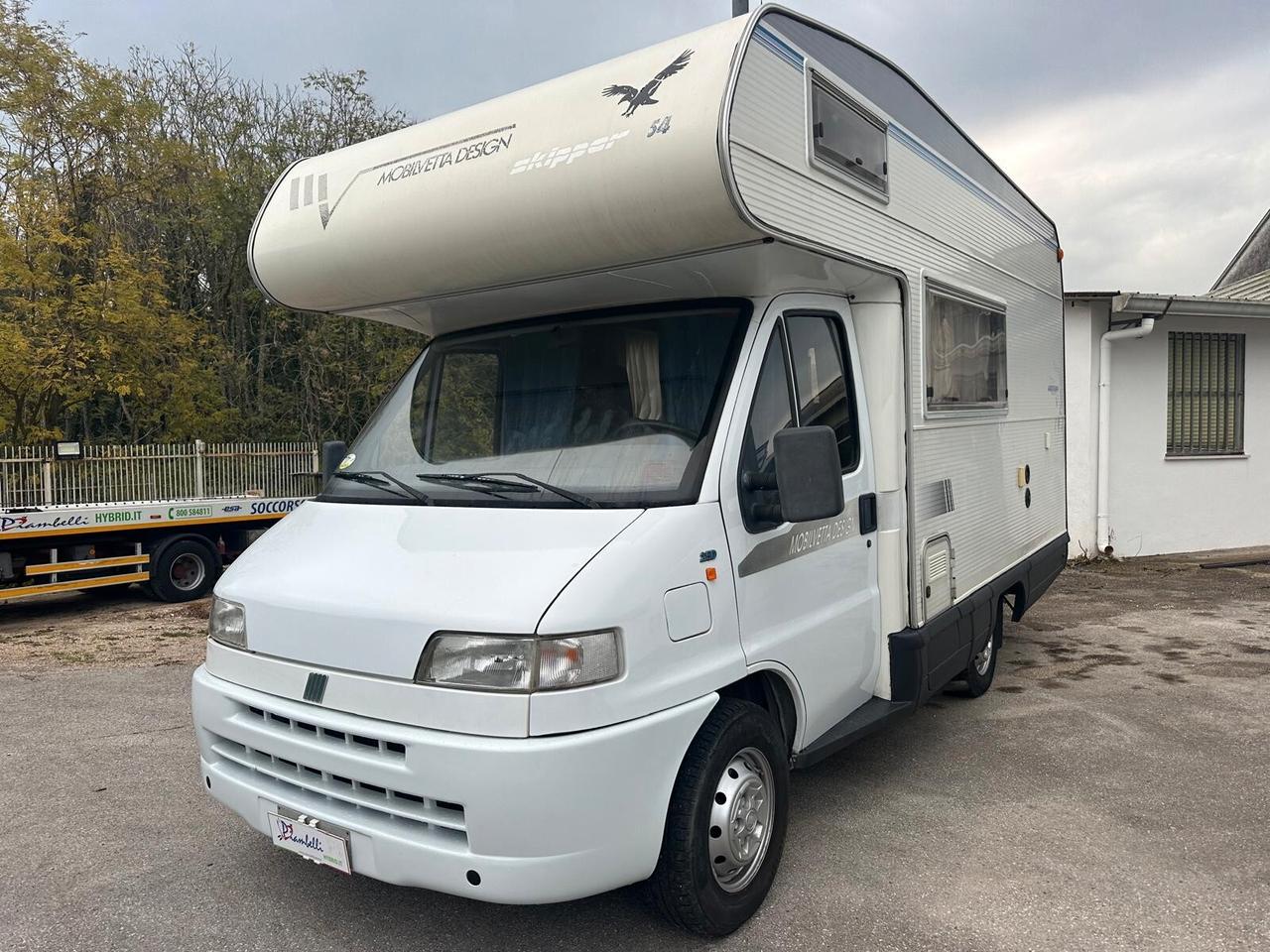 FIAT DUCATO 2.5 CAMPER 5 POSTI MOBILVETTA DESING