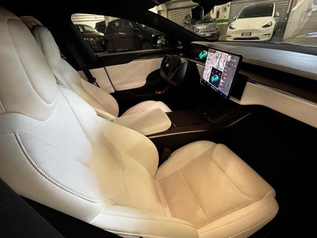 TESLA Model S LONG RANGE#C.LEGA21#VOLANTEYOKE#OPTICWHITE