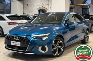AUDI A3 SPORTBACK 30TDI ADVANCED S-TRONIC *LUCI*RADAR*CARPLAY*NEOPATENTATI*