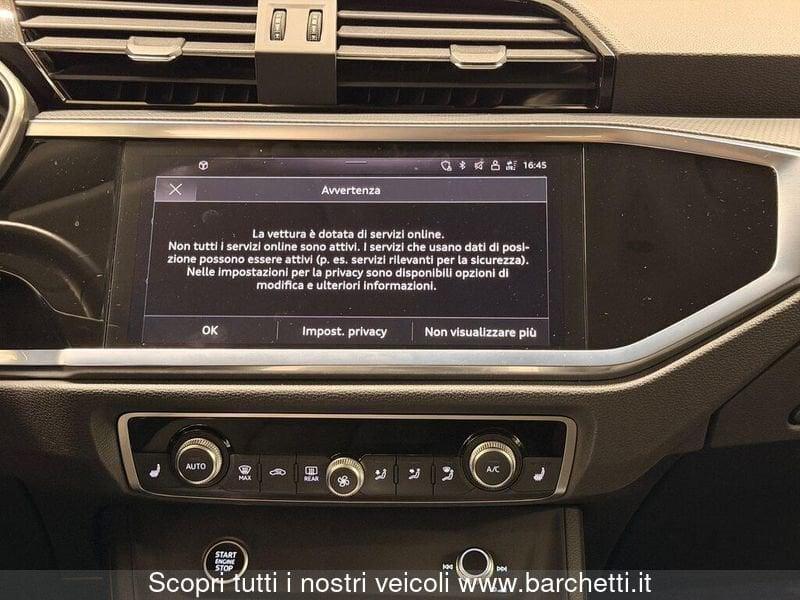 Audi Q3 Sportback 35 1.5 tfsi S line edition s-tronic