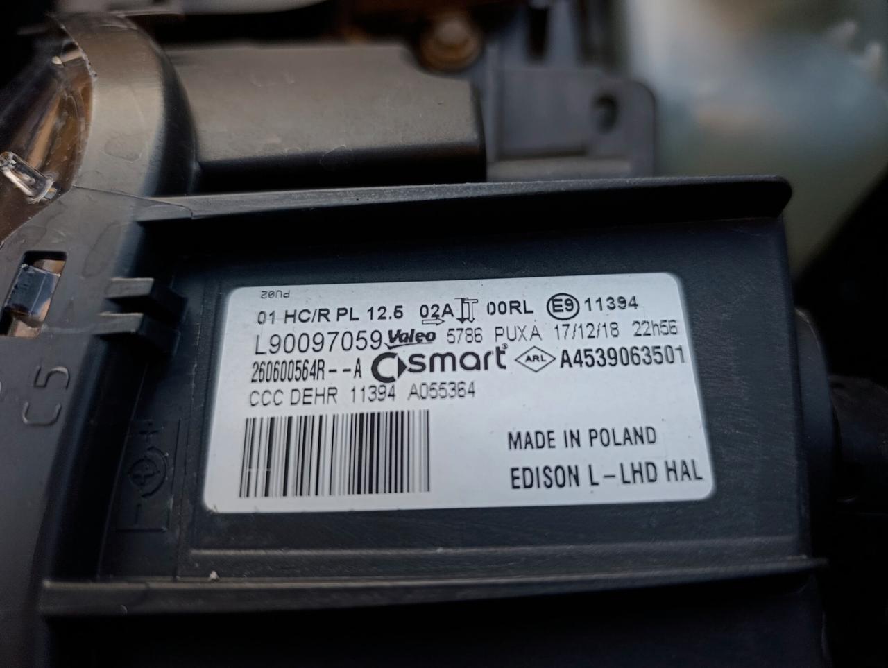 Smart ForTwo 90 0.9 Turbo twinamic Passion Km 31.343