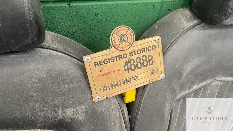Alfa Romeo Spider (Duetto) Spider - Da Completare - Riverniciata - ASI