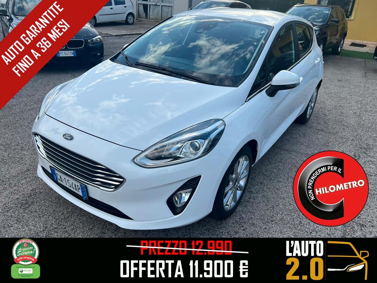 Ford Fiesta 1.5 EcoBlue 5 porte Titanium