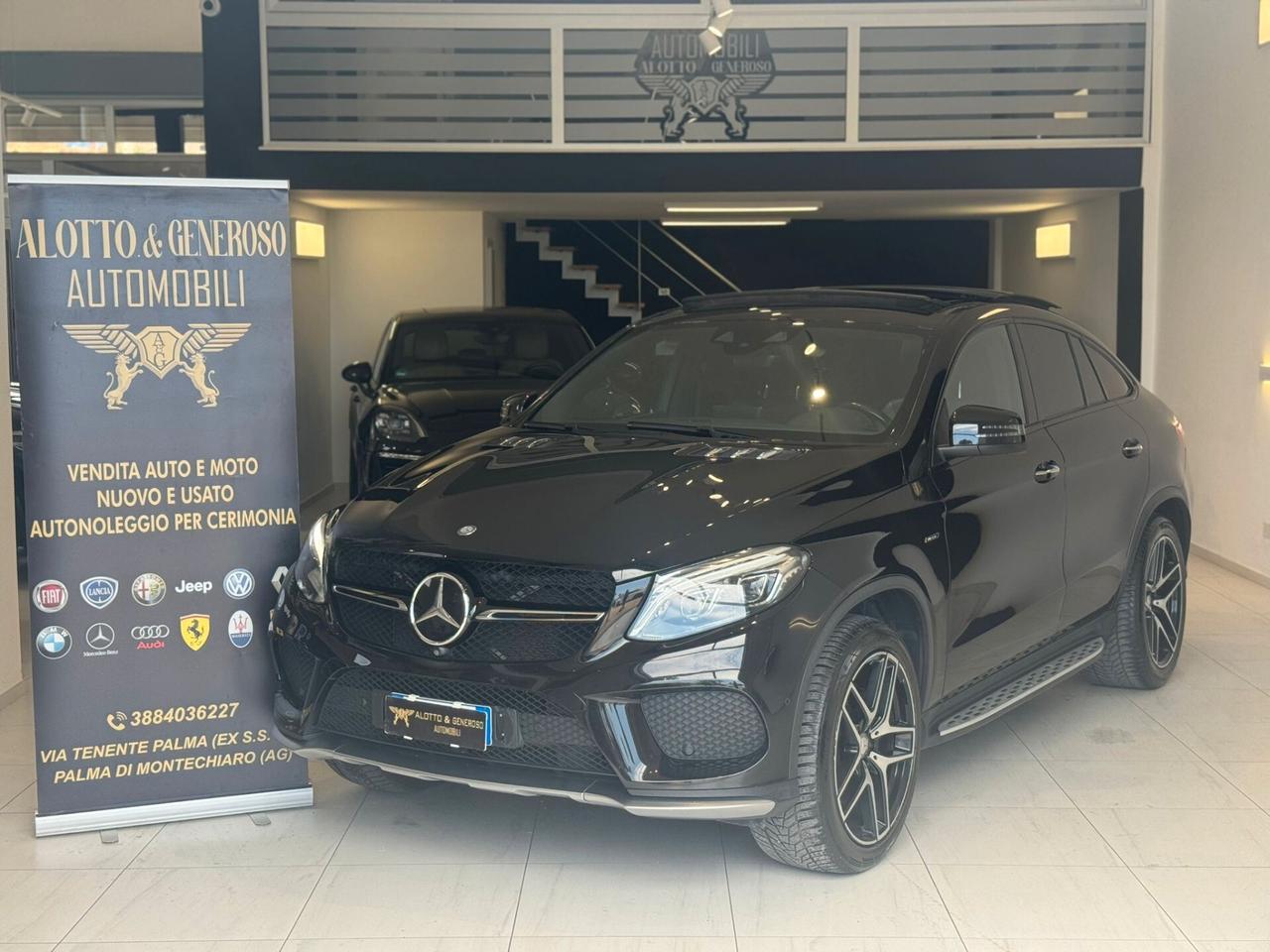 MERCEDES GLE 43 AMG COUPE' GANCIO DI TRAINO TETTO APRIBILE