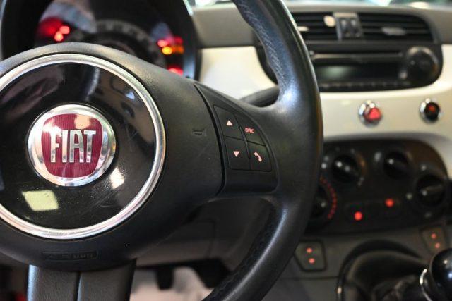 FIAT 500 1.2 LOUNGE TETTO SENSORI TEL 15"CLIMA MP3 VOL.MULT