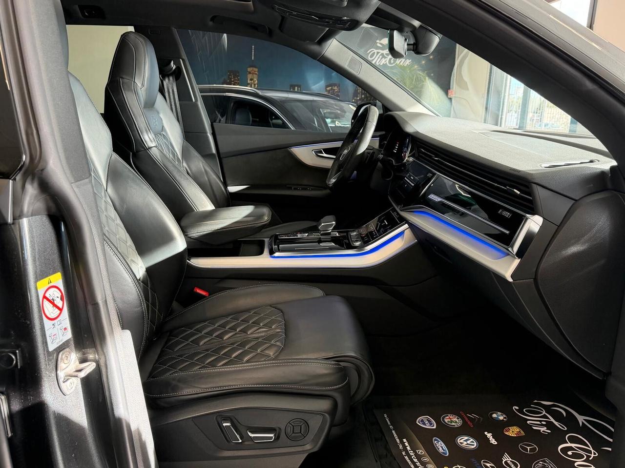 AUDI Q8 50 3.0 TDI MHEV S-LINE 286CV QUATTRO TETTO PELLE NAVI ANNO 2021