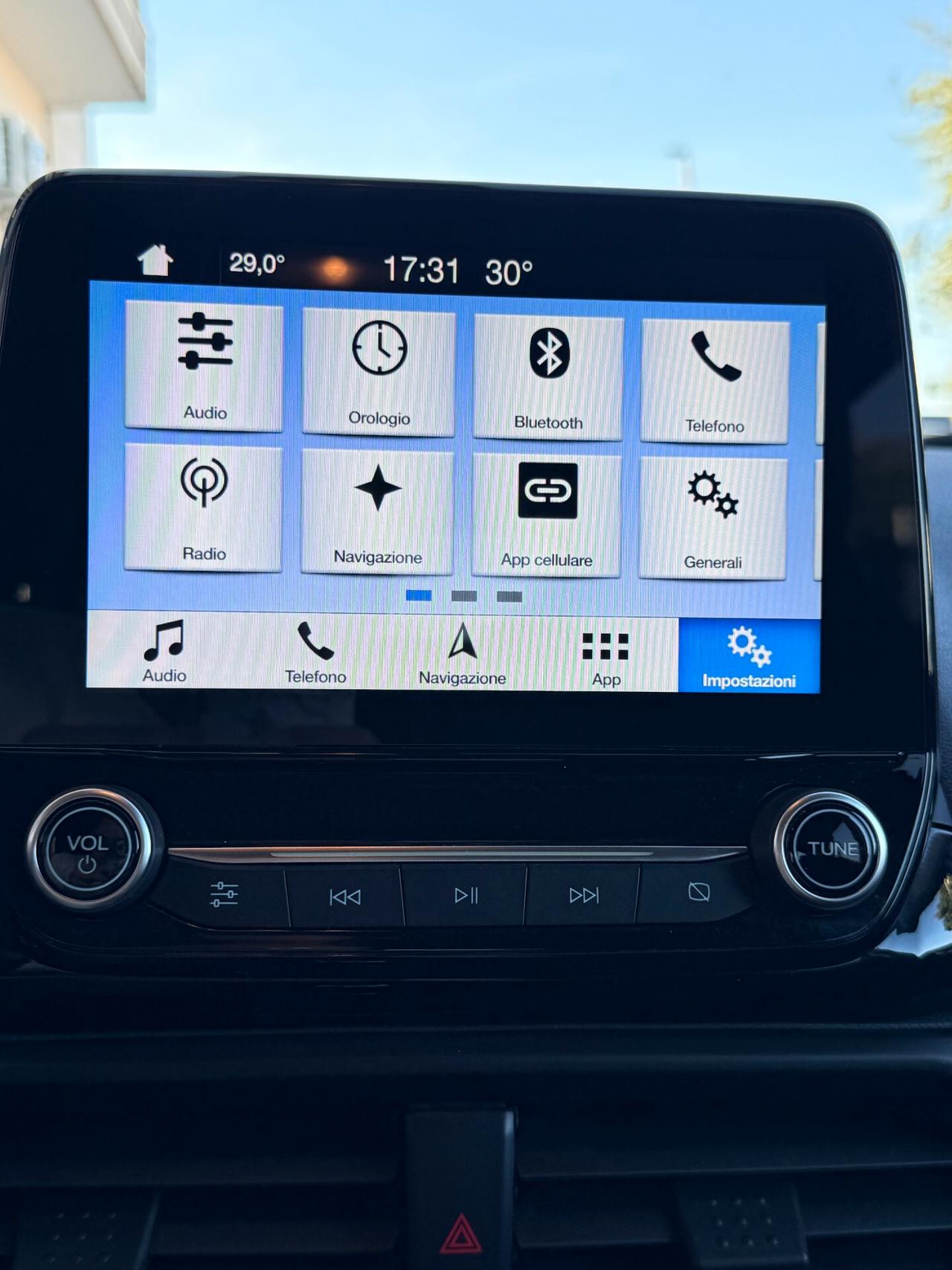 Ford EcoSport 1.5 ecoblue ST-Line Black Edition NAVI,TELECAMERA,ANDROID AUTO,APP CONNECT,ALCANTARA,SCHERMO DIGITAL