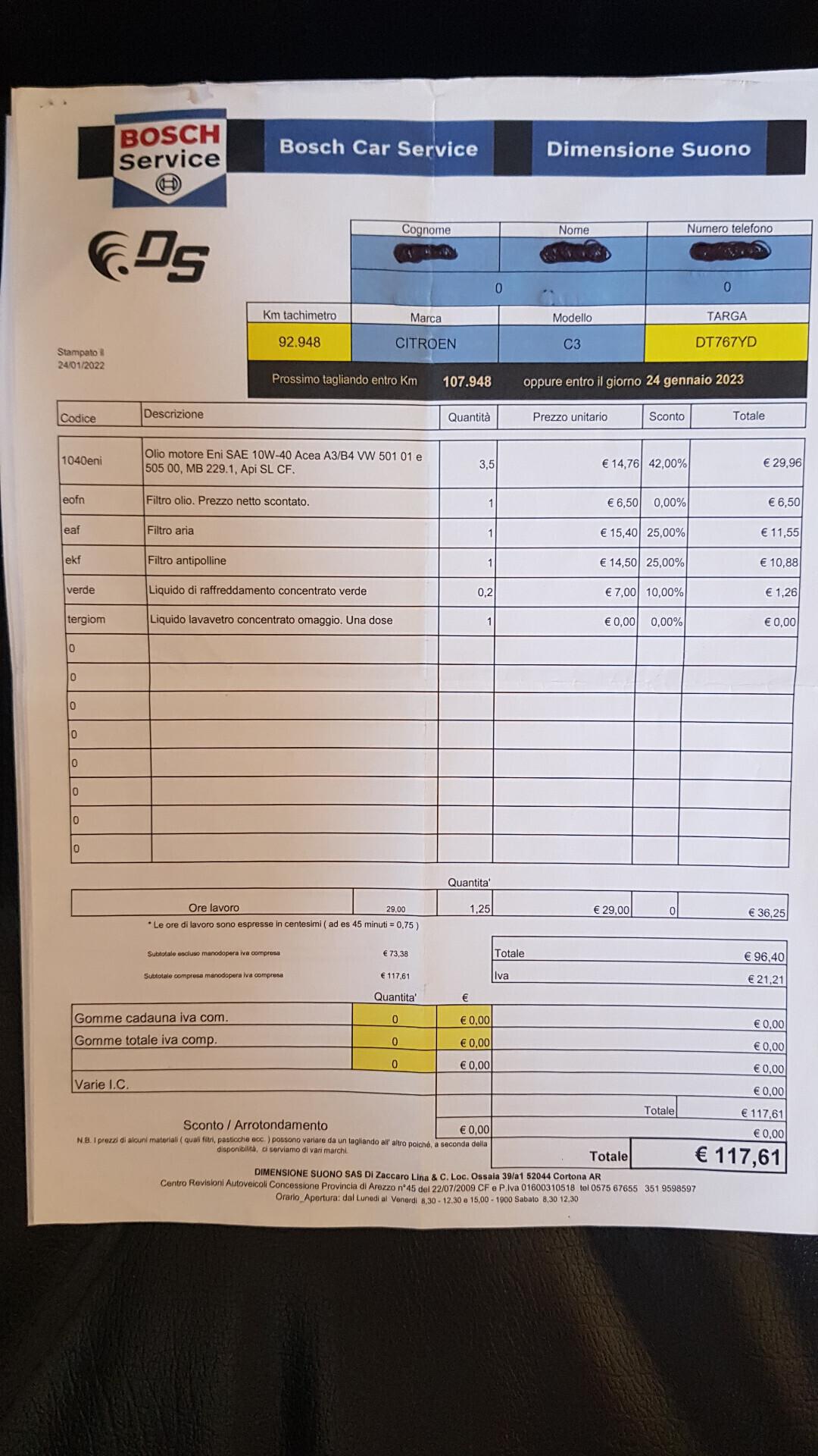 CITROEN C3 1.1 ELEG.TAGLIANDI CERTIFICATI 04/2009