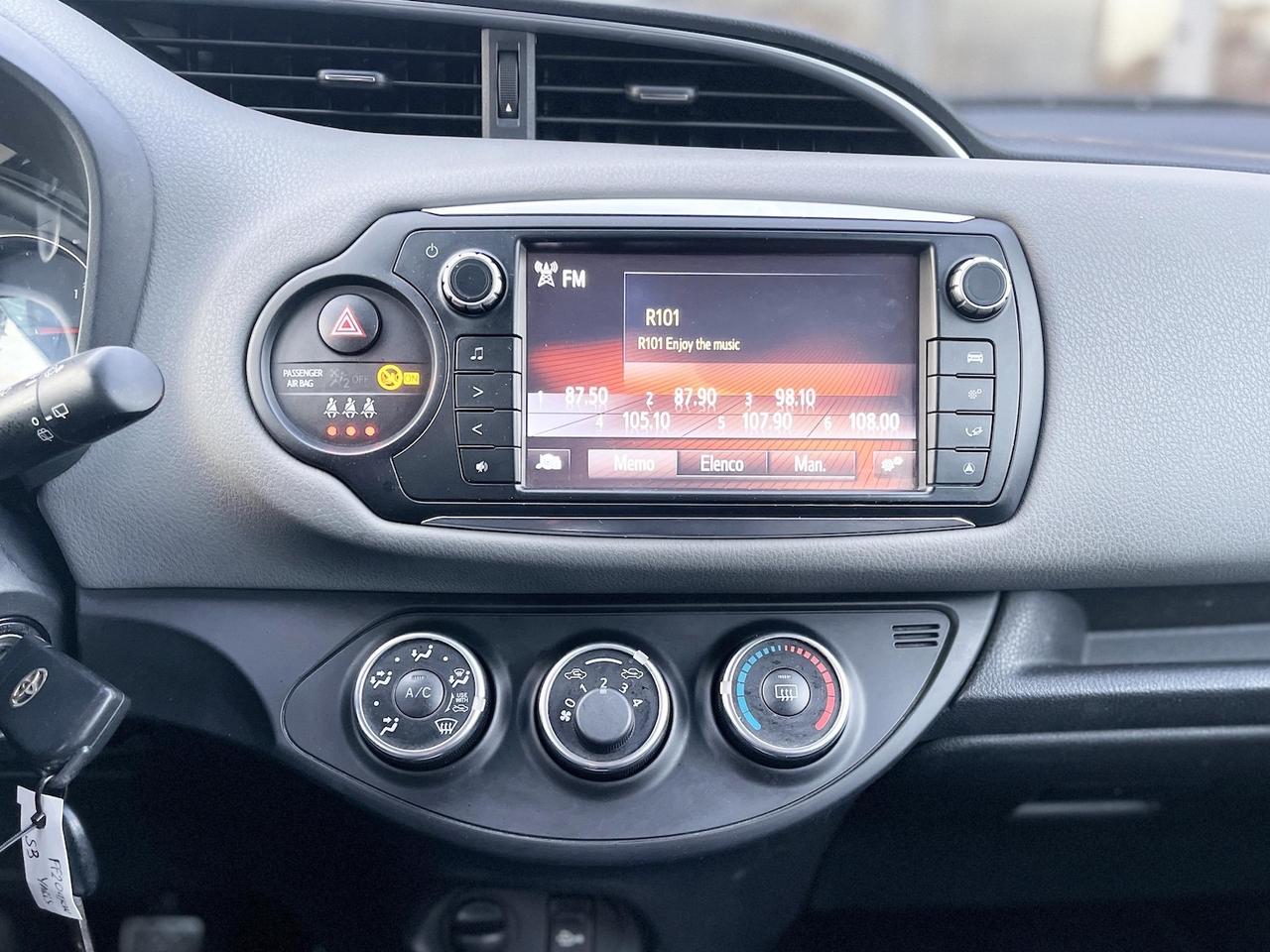 Toyota Yaris 1.0 Benzina 69CV E6 Neo - 2016