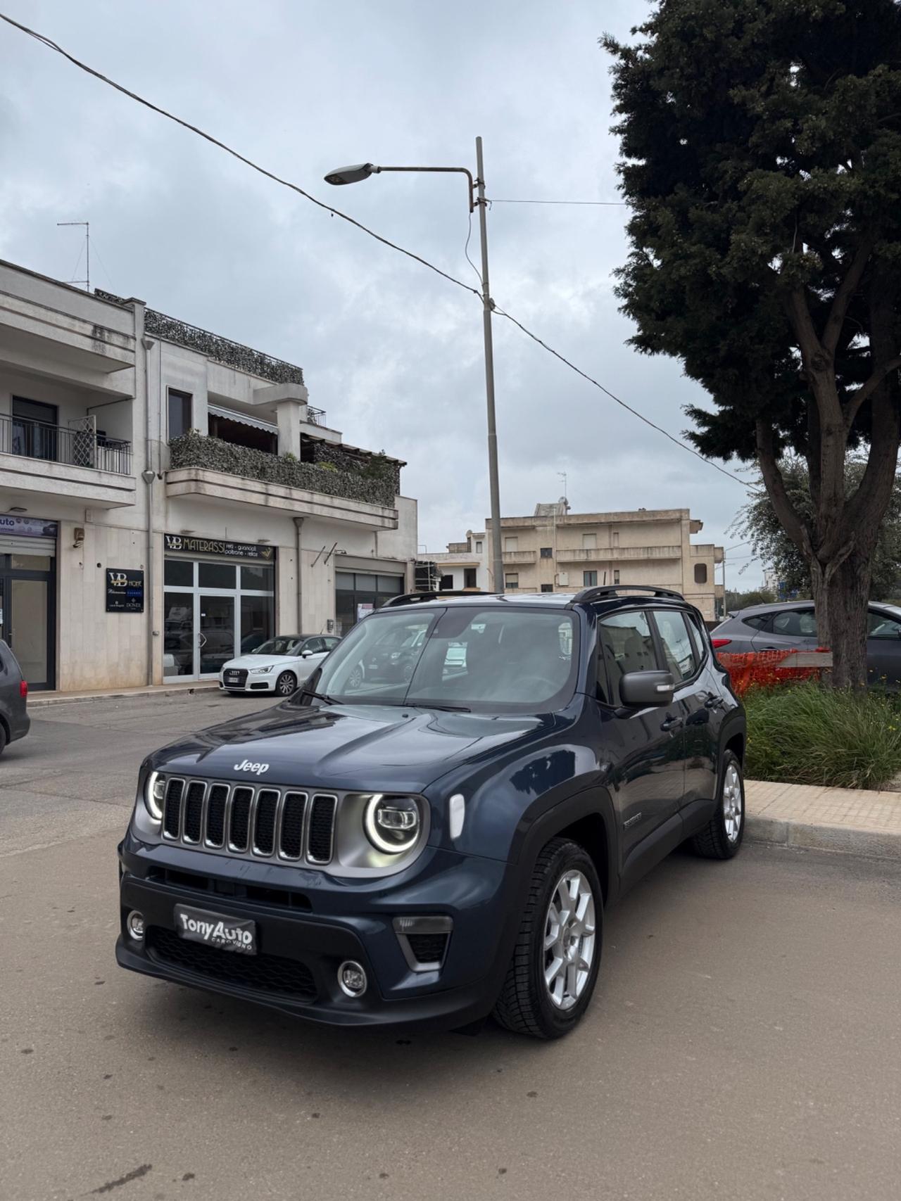Jeep Renegade 1.6 mjt Limited 130cv FULL LED,NAVI,APP CONNECT,AZIENDALE JEEP ITALIA CON GARANZIA 1 ANNO