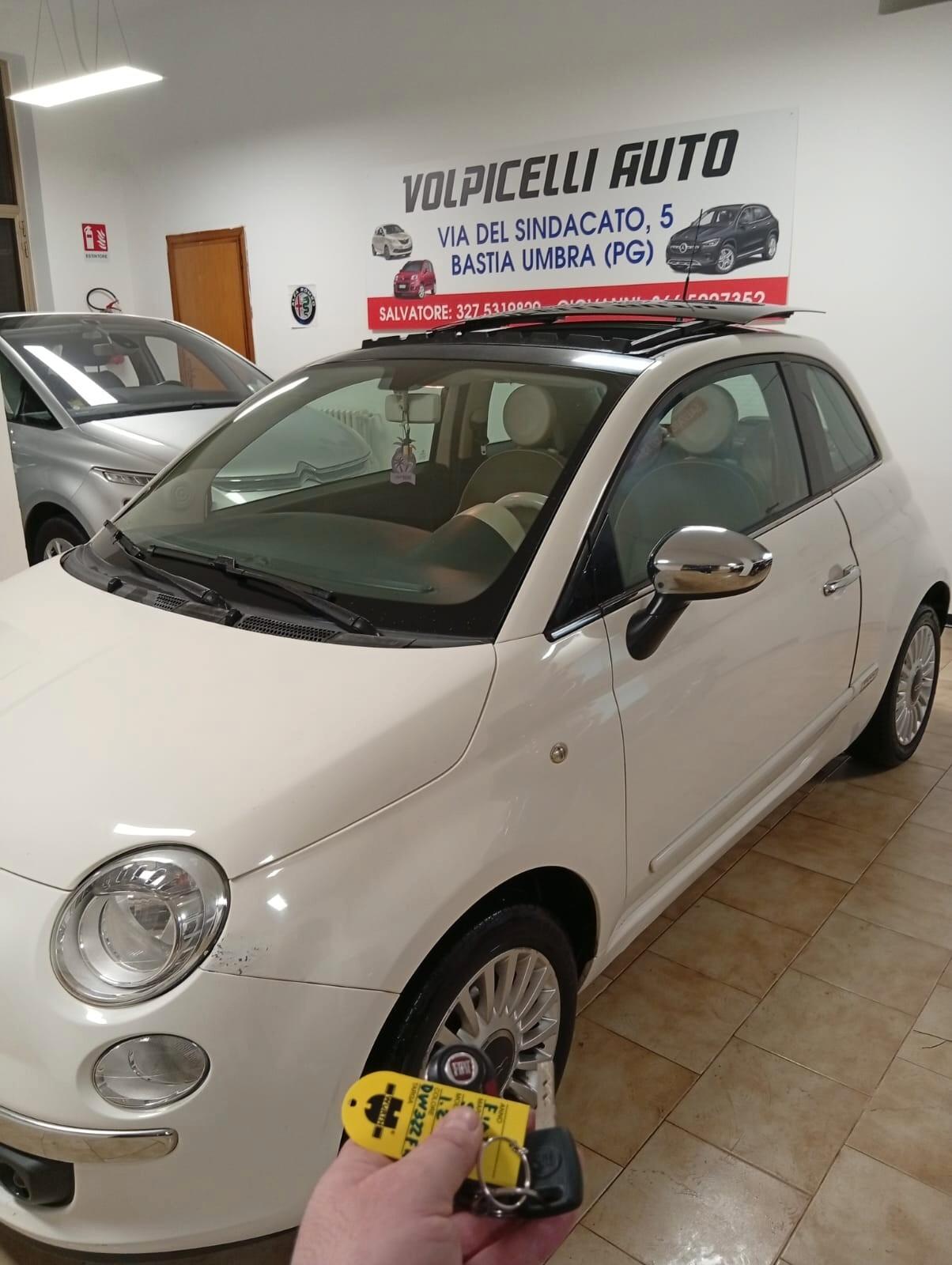 FIAT 500 ANNO 2009 BZ 1.2 ADATTA NEOPATENTATI KM 99 MILA