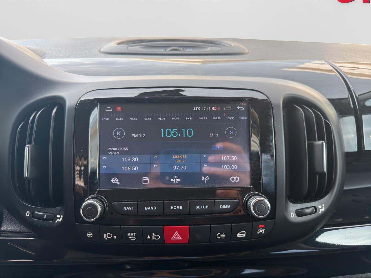 Fiat 500L 1.3 MJET 95 CV Dualogic-RETROCAMDISPLAY